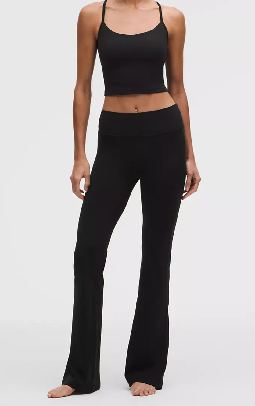 Lululemon Women’s Black High Rise Leggings Size 0 Stretch Yoga Pants A010822